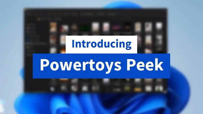 PowerToys新模块Peek演示：可实现文件快速预览