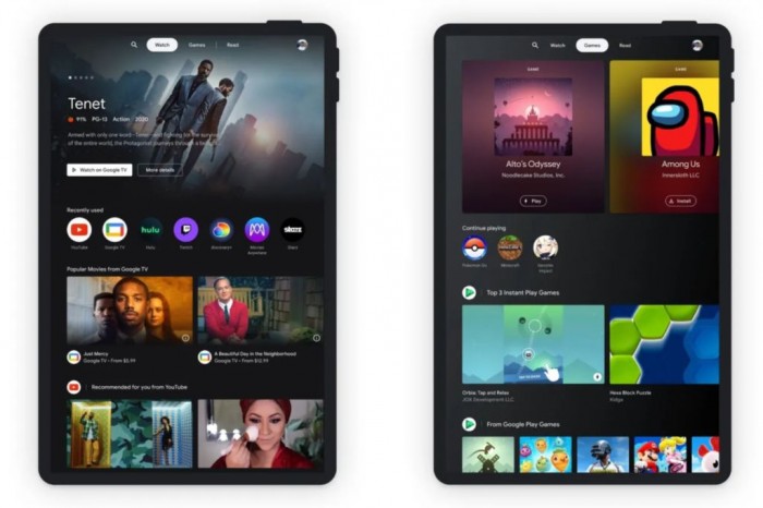 谷歌为Android平板引入娱乐空间功能：整合视频、游戏和书籍