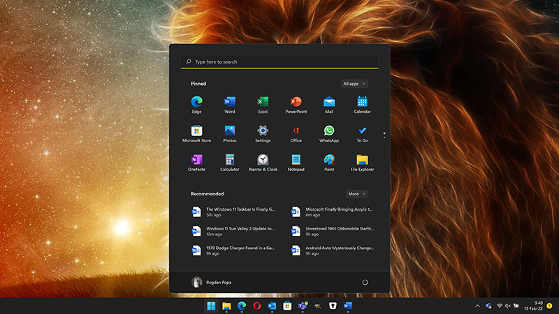 Windows 11 Sun Valley 2更新将在开始菜单中包含应用程序文件夹